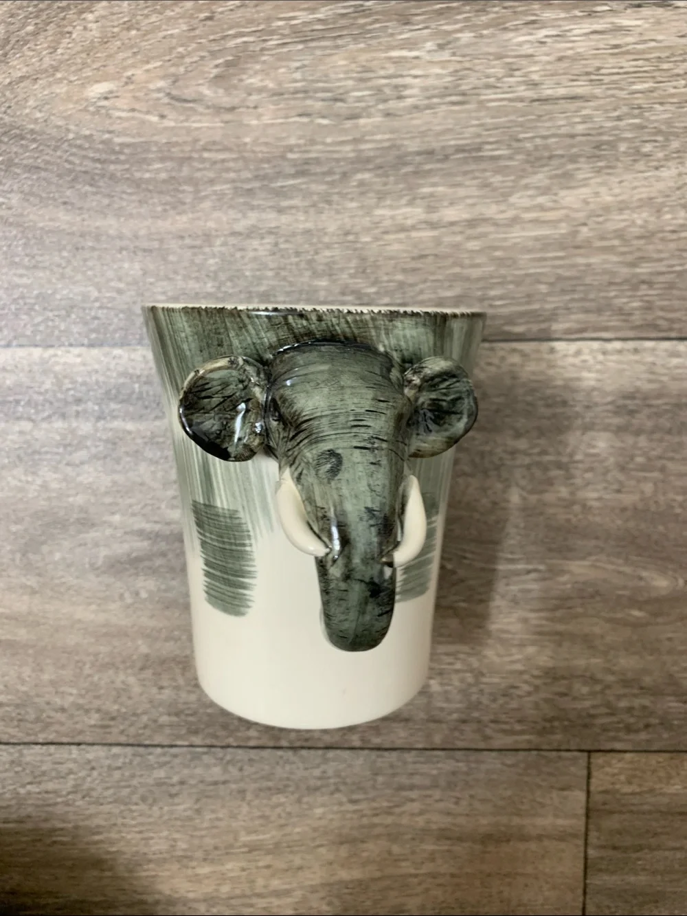 Pier 1 Imports Ceramic Elephant Mug